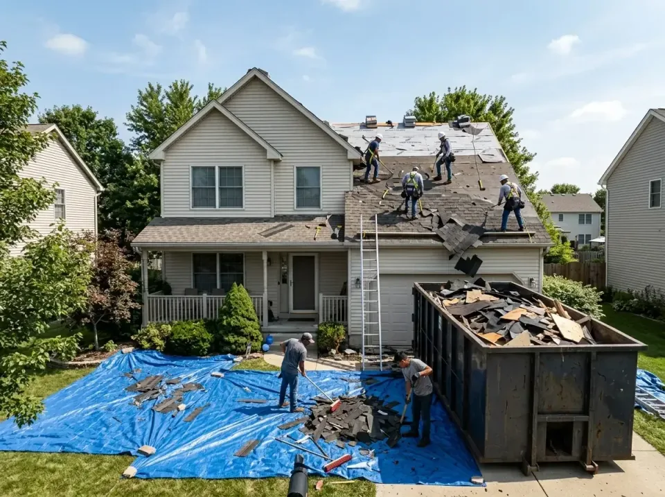 roof-replacement-debris-remova-004 — frequently asked questions, Cheapest Dumpster Rentals in Delphi, IN